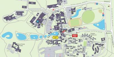Mapa kampusu deakin